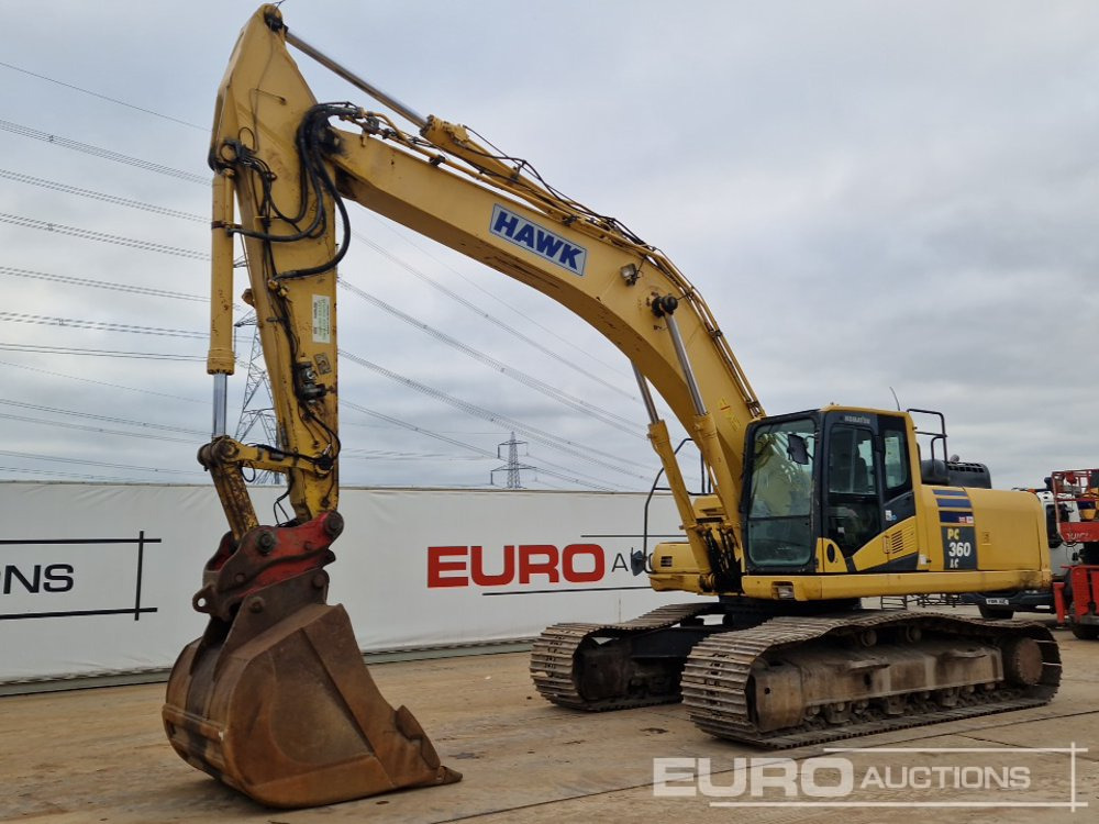 2013 Komatsu PC360LC-10 - حفار زاحف: صورة 1 2013 Komatsu PC360LC-10 - حفار زاحف: صورة 1