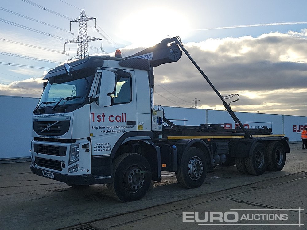 2013 Volvo FM 410 - شاحنة لودر انزلاقي: صورة 1 2013 Volvo FM 410 - شاحنة لودر انزلاقي: صورة 1
