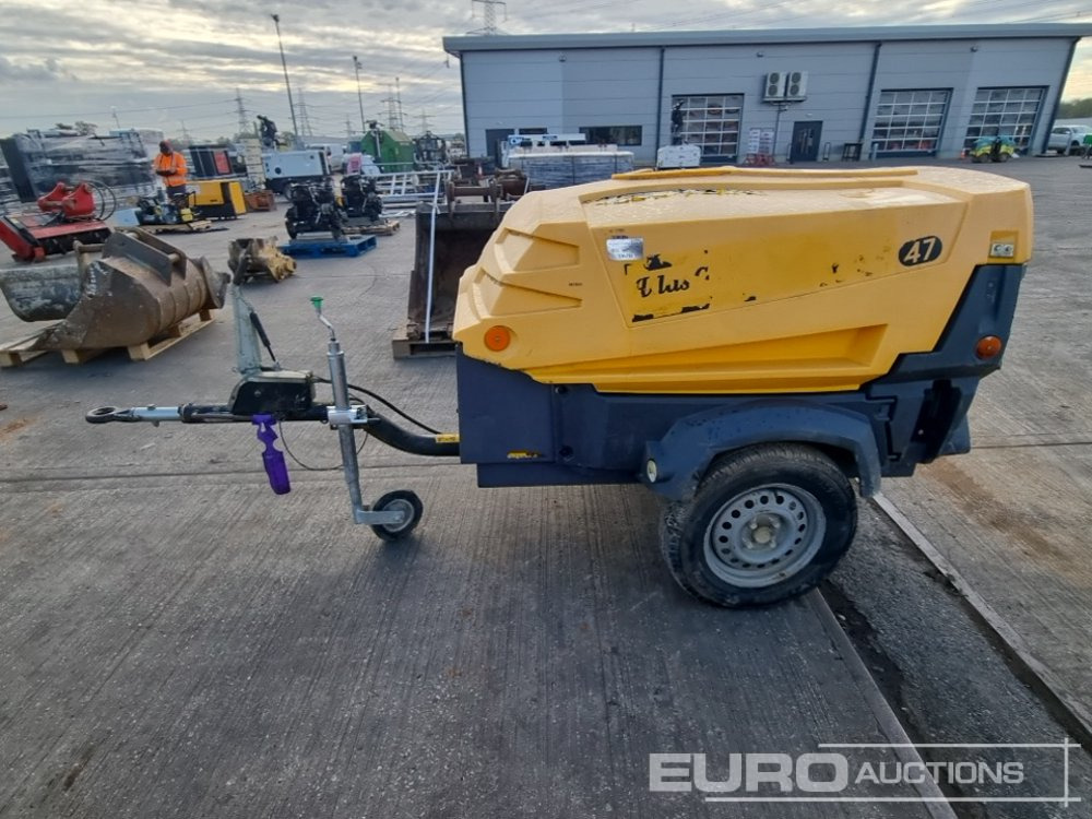2014 Atlas Copco XAS47 - ضاغط هوائي: صورة 2 2014 Atlas Copco XAS47 - ضاغط هوائي: صورة 2