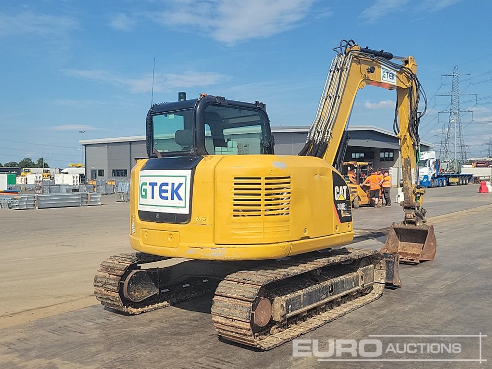 2014 CAT 308E2CR - حفار صغير: صورة 5 2014 CAT 308E2CR - حفار صغير: صورة 5