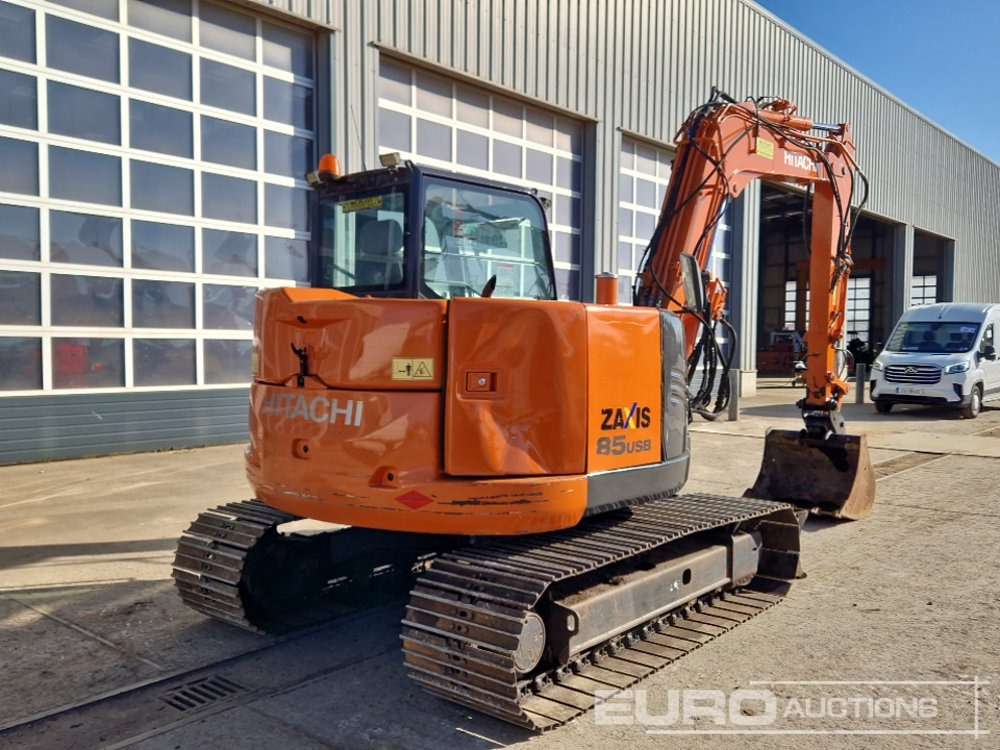 2014 Hitachi ZX85USB-5A - حفار صغير: صورة 5 2014 Hitachi ZX85USB-5A - حفار صغير: صورة 5