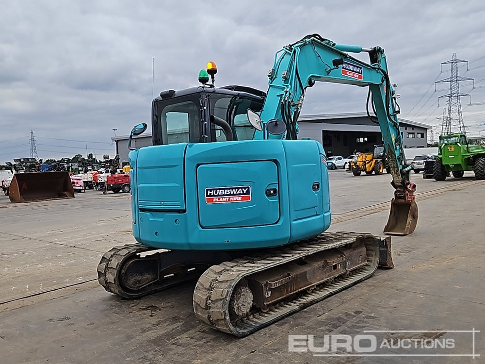 2014 Kobelco SK75SR-3E - حفار صغير: صورة 5 2014 Kobelco SK75SR-3E - حفار صغير: صورة 5