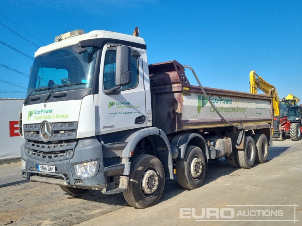 2014 Mercedes Arocs 3240 - شاحنة قلاب: صورة 1 2014 Mercedes Arocs 3240 - شاحنة قلاب: صورة 1