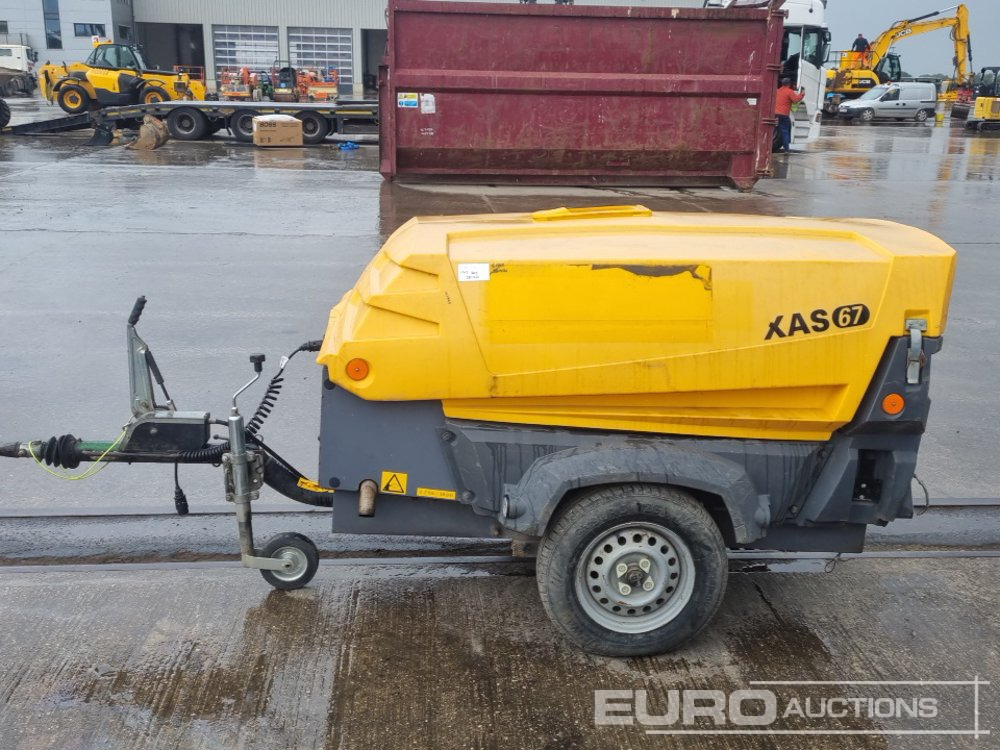 2015 Atlas Copco XAS67KD 130CFM - ضاغط هوائي: صورة 2 2015 Atlas Copco XAS67KD 130CFM - ضاغط هوائي: صورة 2