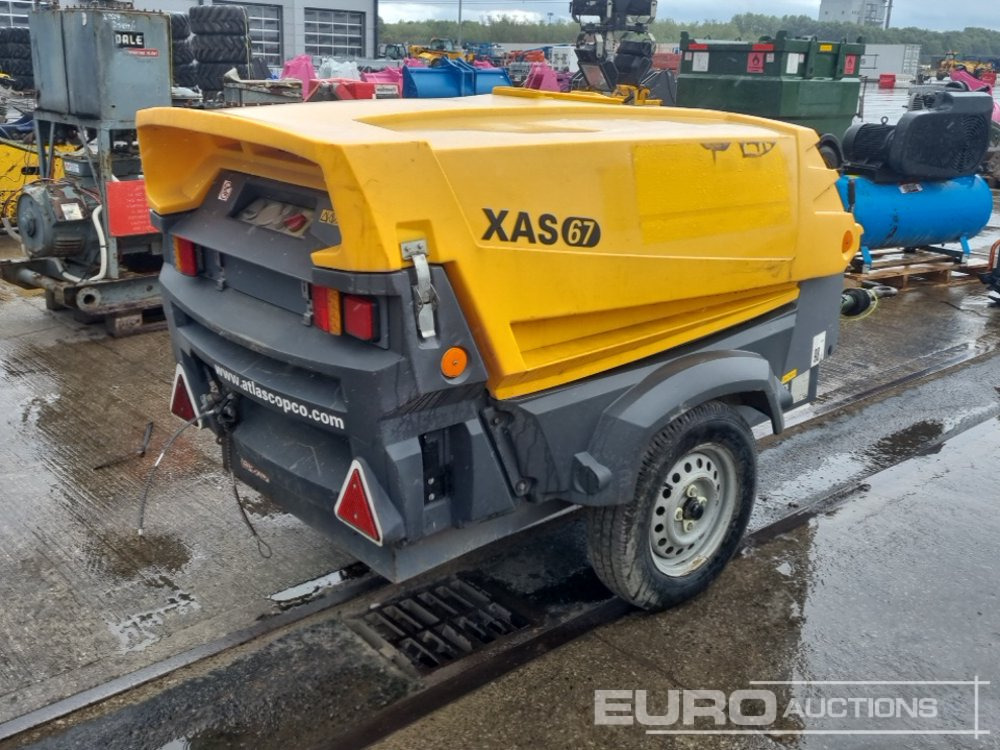 2015 Atlas Copco XAS67KD 130CFM - ضاغط هوائي: صورة 5 2015 Atlas Copco XAS67KD 130CFM - ضاغط هوائي: صورة 5