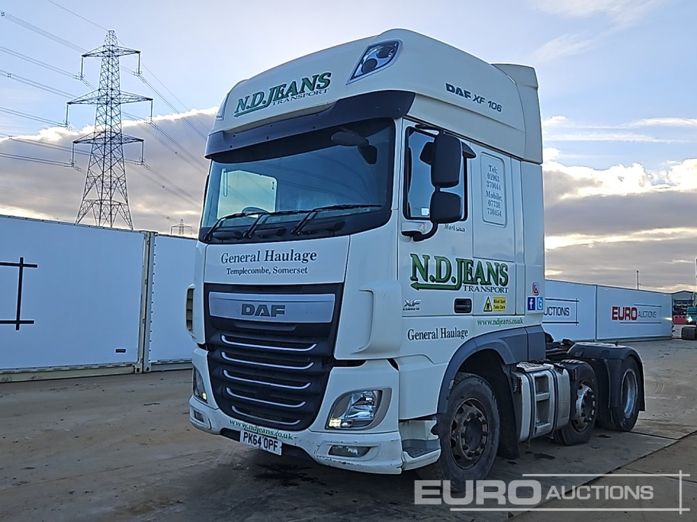 2015 DAF XF 510 - رأس تريلا: صورة 1 2015 DAF XF 510 - رأس تريلا: صورة 1