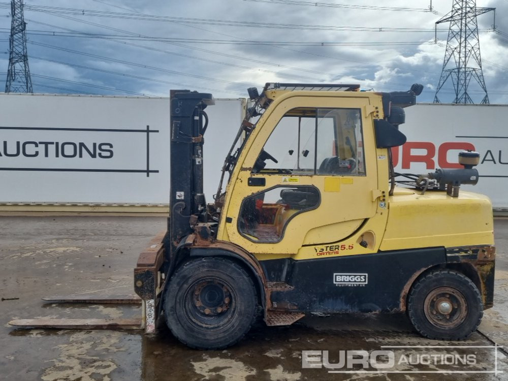 2015 Hyster H5.5FT - رافعة شوكية: صورة 2 2015 Hyster H5.5FT - رافعة شوكية: صورة 2