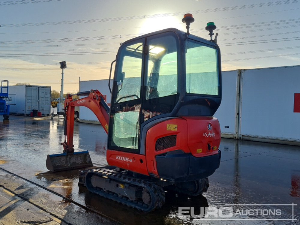 2015 Kubota KX016-4 - حفار صغير: صورة 3 2015 Kubota KX016-4 - حفار صغير: صورة 3