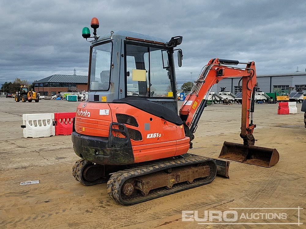 2015 Kubota KX61-3 - حفار صغير: صورة 5 2015 Kubota KX61-3 - حفار صغير: صورة 5