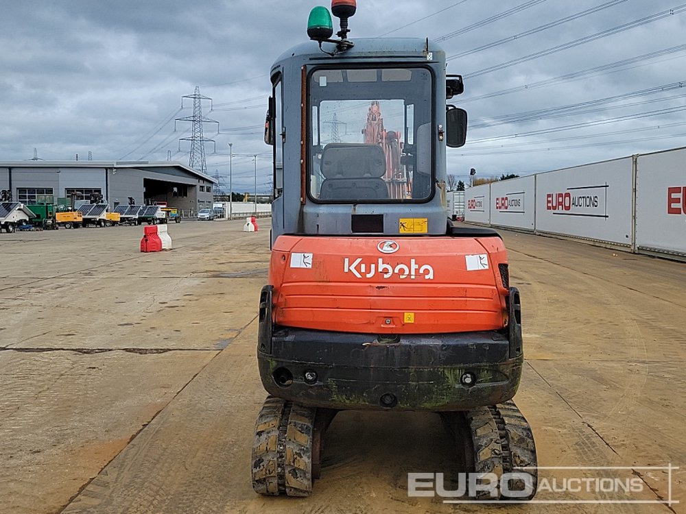 2015 Kubota KX61-3 - حفار صغير: صورة 4 2015 Kubota KX61-3 - حفار صغير: صورة 4