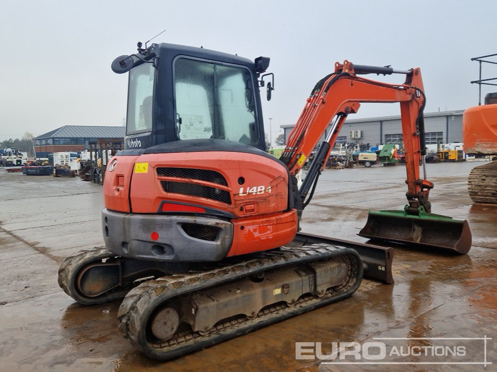 2015 Kubota U48-4 - حفار صغير: صورة 5 2015 Kubota U48-4 - حفار صغير: صورة 5