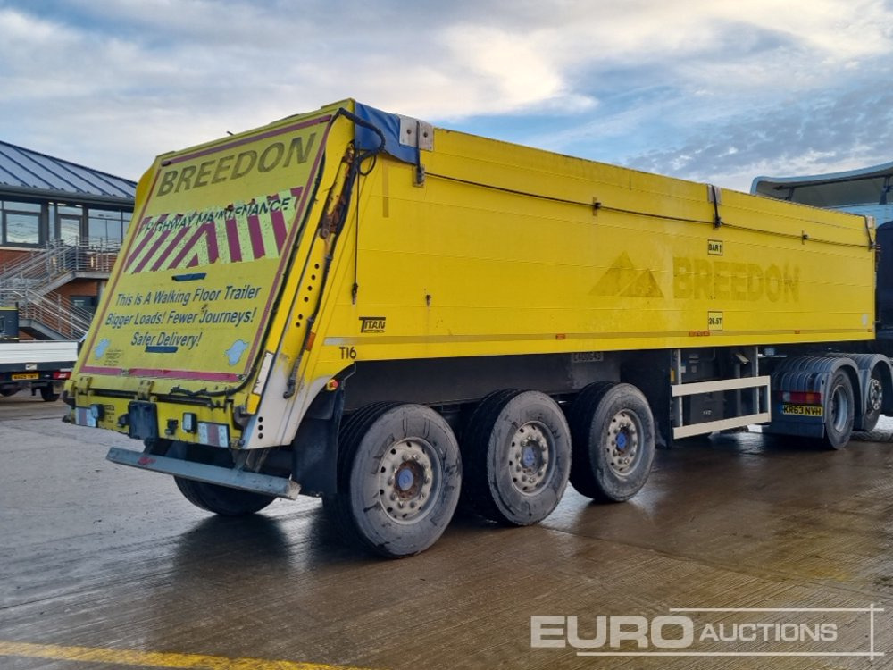 2015 Titan Tri Axle Bulk Walking Floor Trailer, Front Lift Axle, Easy Sheet - نصف مقطورة ذات أرضية سير: صورة 5 2015 Titan Tri Axle Bulk Walking Floor Trailer, Front Lift Axle, Easy Sheet - نصف مقطورة ذات أرضية سير: صورة 5