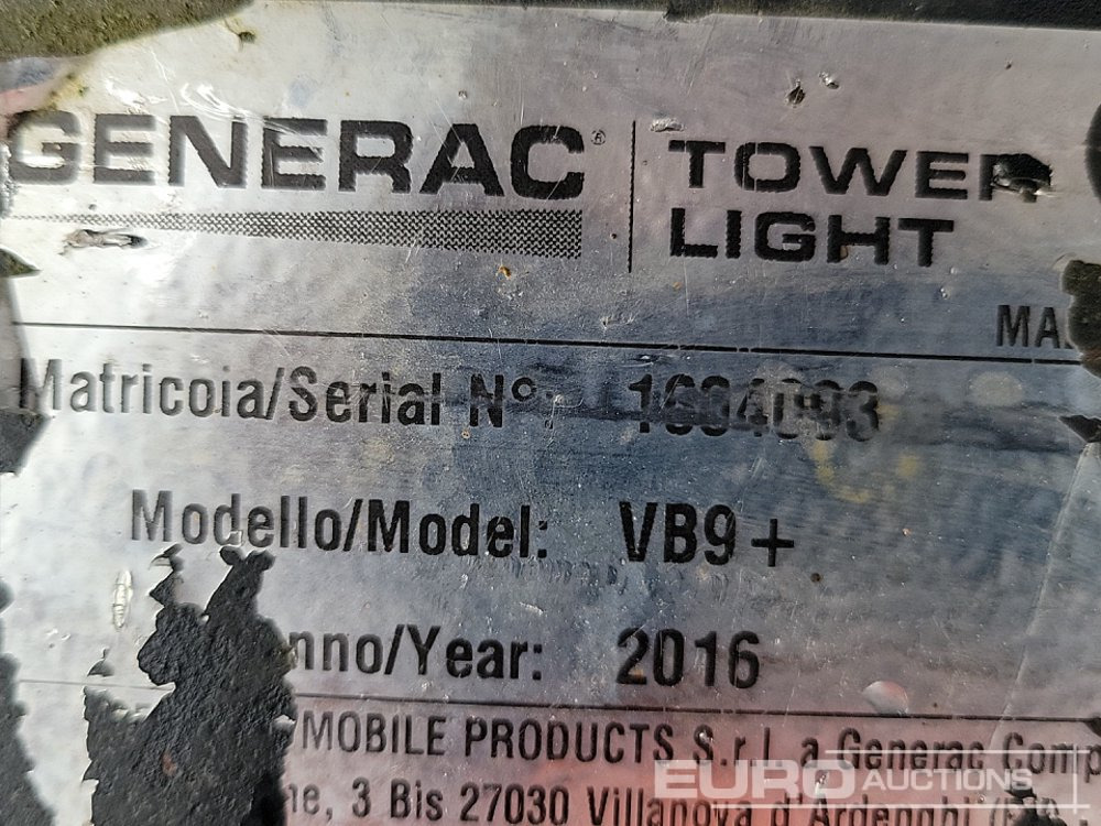 برج إنارة 2016 Generac VB9+: صورة 28