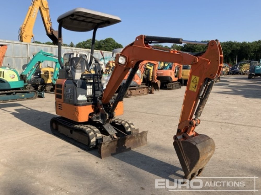 2016 Hitachi ZX17U-5A - حفار صغير: صورة 2 2016 Hitachi ZX17U-5A - حفار صغير: صورة 2