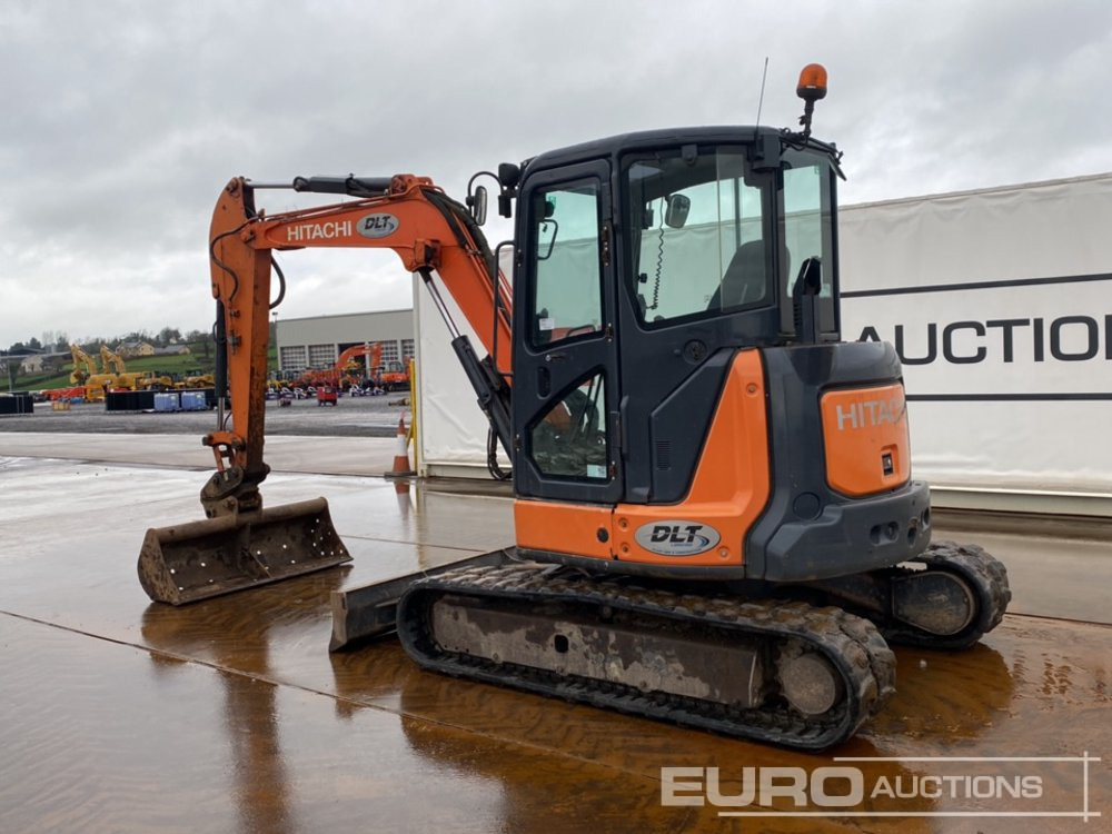 2016 Hitachi ZX55U-5A CLR - حفار صغير: صورة 3 2016 Hitachi ZX55U-5A CLR - حفار صغير: صورة 3