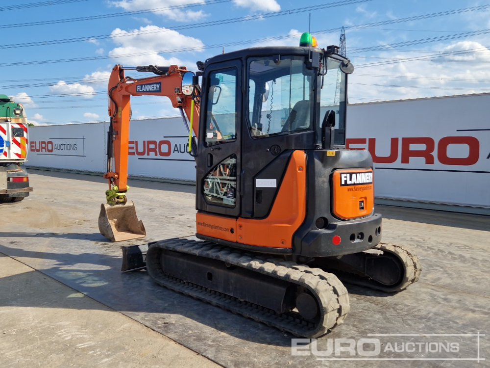 2016 Hitachi ZX55U-5A - حفار صغير: صورة 3 2016 Hitachi ZX55U-5A - حفار صغير: صورة 3