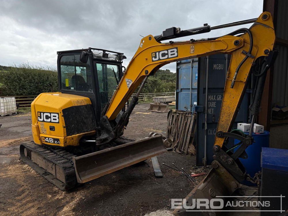 2016 JCB 48Z-1 - حفار صغير: صورة 3 2016 JCB 48Z-1 - حفار صغير: صورة 3