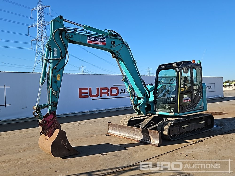 2016 Kobelco SK85MSR-3E - حفار صغير: صورة 1 2016 Kobelco SK85MSR-3E - حفار صغير: صورة 1