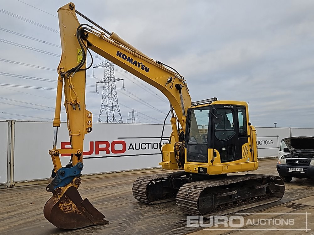 2016 Komatsu PC138US-10 - حفار زاحف: صورة 1 2016 Komatsu PC138US-10 - حفار زاحف: صورة 1