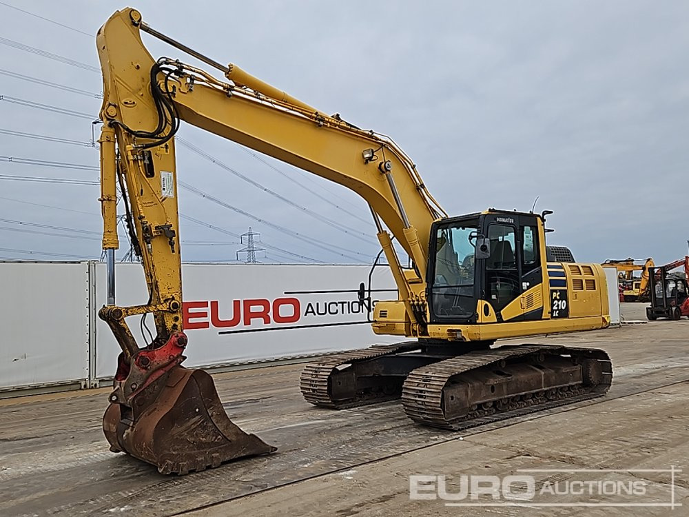 2016 Komatsu PC210LC-10 - حفار زاحف: صورة 1 2016 Komatsu PC210LC-10 - حفار زاحف: صورة 1