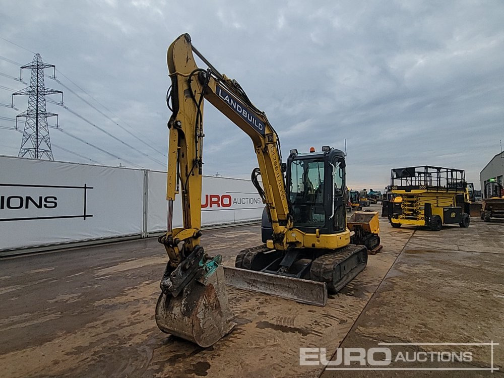 2016 Komatsu PC55MR-3 - حفار صغير: صورة 1 2016 Komatsu PC55MR-3 - حفار صغير: صورة 1