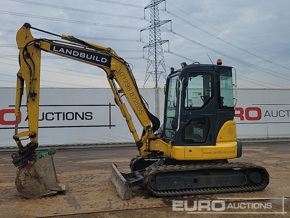 2016 Komatsu PC55MR-3 - حفار صغير: صورة 2 2016 Komatsu PC55MR-3 - حفار صغير: صورة 2