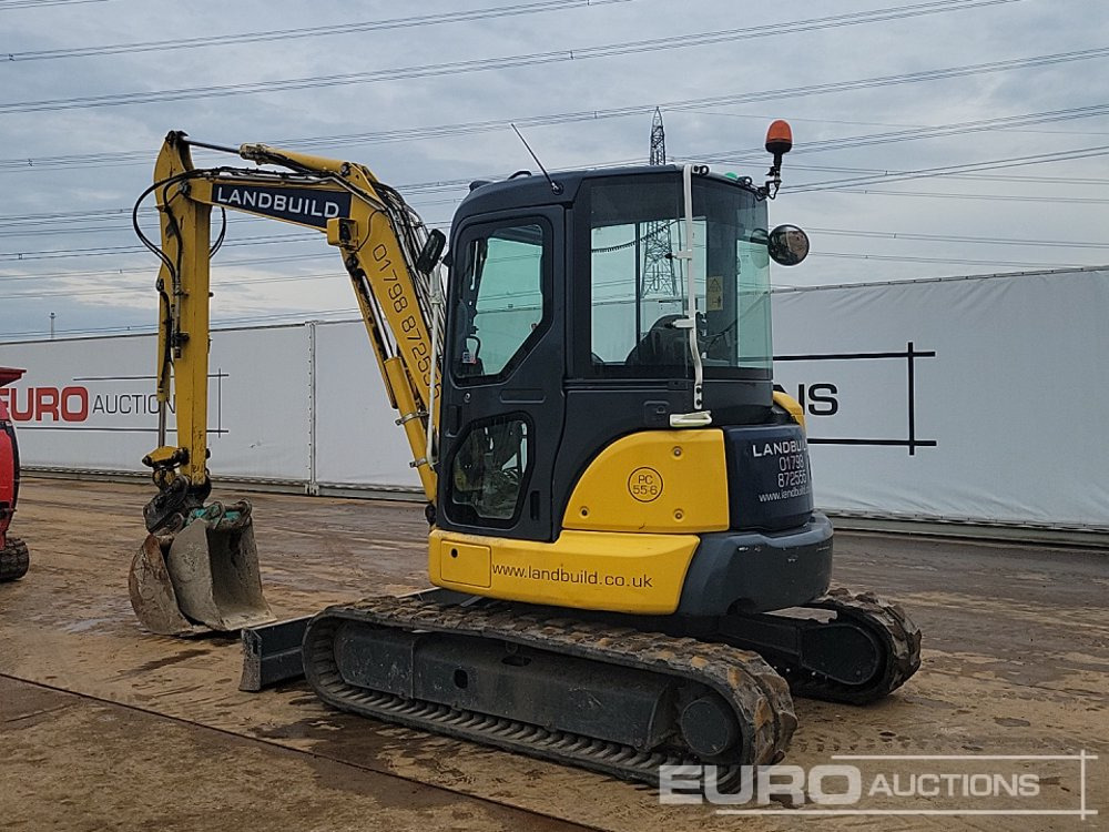 2016 Komatsu PC55MR-3 - حفار صغير: صورة 3 2016 Komatsu PC55MR-3 - حفار صغير: صورة 3