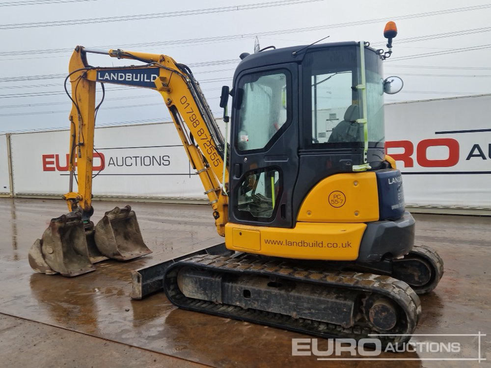 2016 Komatsu PC55MR-3 - حفار صغير: صورة 3 2016 Komatsu PC55MR-3 - حفار صغير: صورة 3