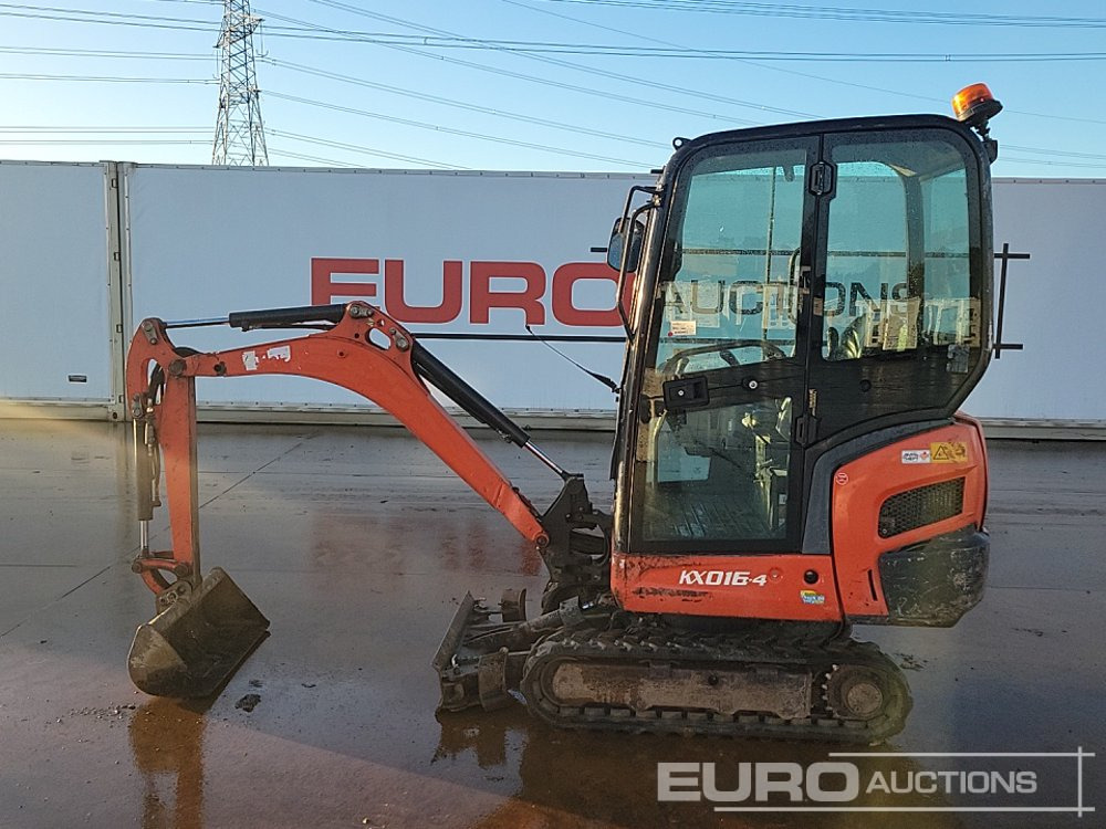 2016 Kubota KX016-4 - حفار صغير: صورة 2 2016 Kubota KX016-4 - حفار صغير: صورة 2