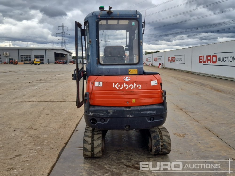 2016 Kubota KX61-3 - حفار صغير: صورة 4 2016 Kubota KX61-3 - حفار صغير: صورة 4