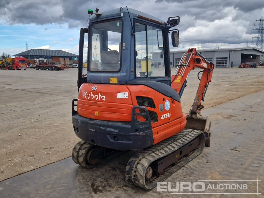 2016 Kubota KX61-3 - حفار صغير: صورة 5 2016 Kubota KX61-3 - حفار صغير: صورة 5