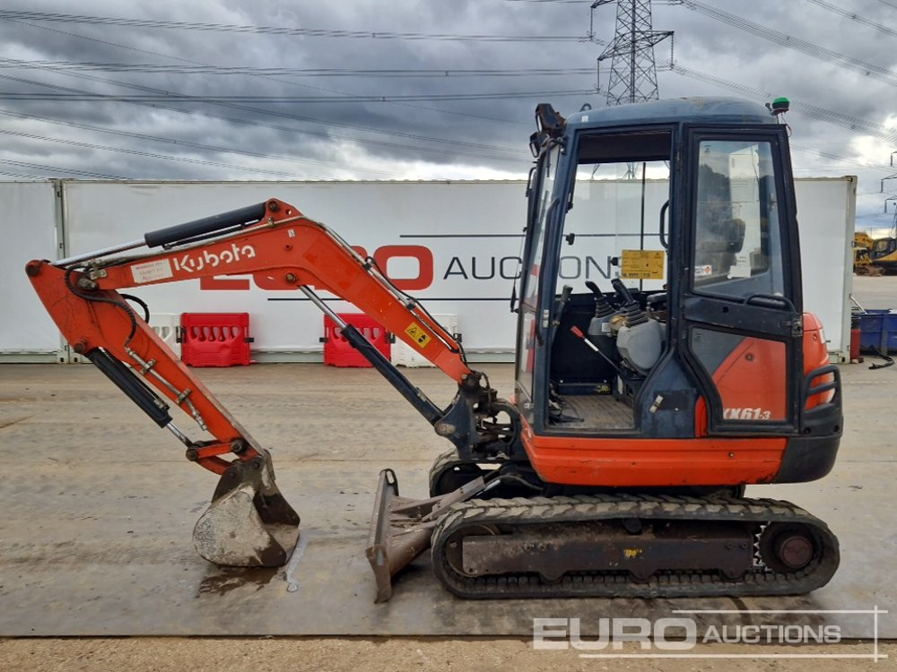 2016 Kubota KX61-3 - حفار صغير: صورة 2 2016 Kubota KX61-3 - حفار صغير: صورة 2