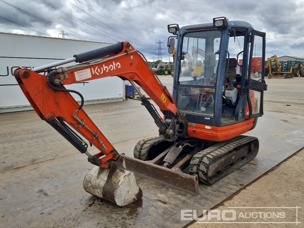 2016 Kubota KX61-3 - حفار صغير: صورة 1 2016 Kubota KX61-3 - حفار صغير: صورة 1