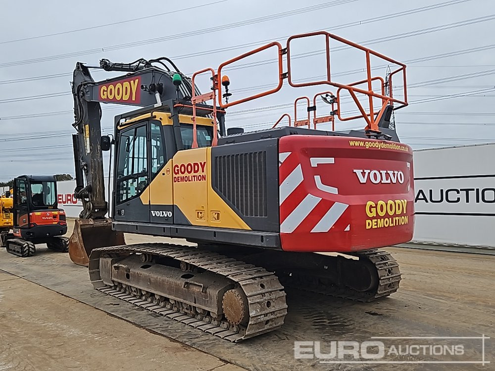 2016 Volvo EC250EL - حفار زاحف: صورة 3 2016 Volvo EC250EL - حفار زاحف: صورة 3
