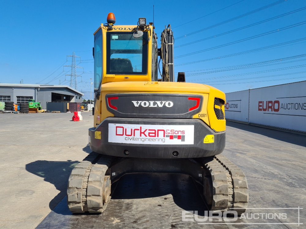 2016 Volvo ECR88D - حفار صغير: صورة 4 2016 Volvo ECR88D - حفار صغير: صورة 4