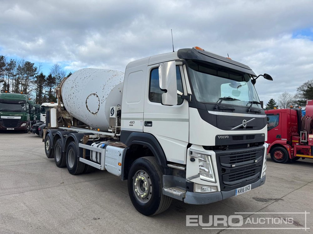 2016 Volvo FM410 - شاحنة خلاطة خرسانة: صورة 1 2016 Volvo FM410 - شاحنة خلاطة خرسانة: صورة 1