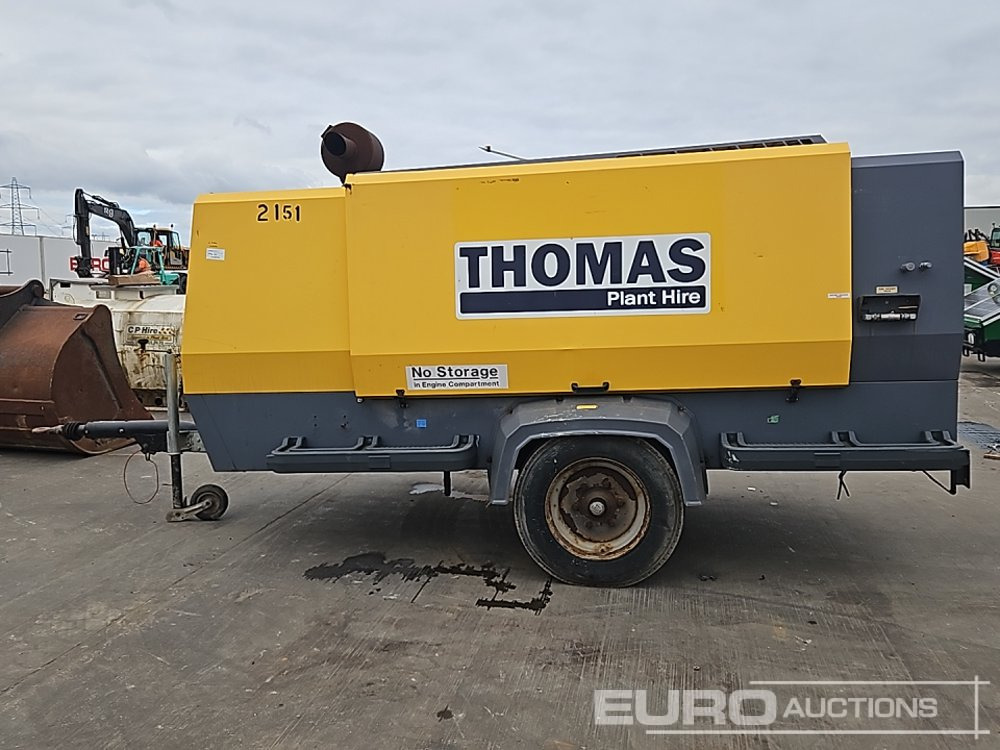 2017 Atlas Copco XAHS 237 500CFM - ضاغط هوائي: صورة 2 2017 Atlas Copco XAHS 237 500CFM - ضاغط هوائي: صورة 2