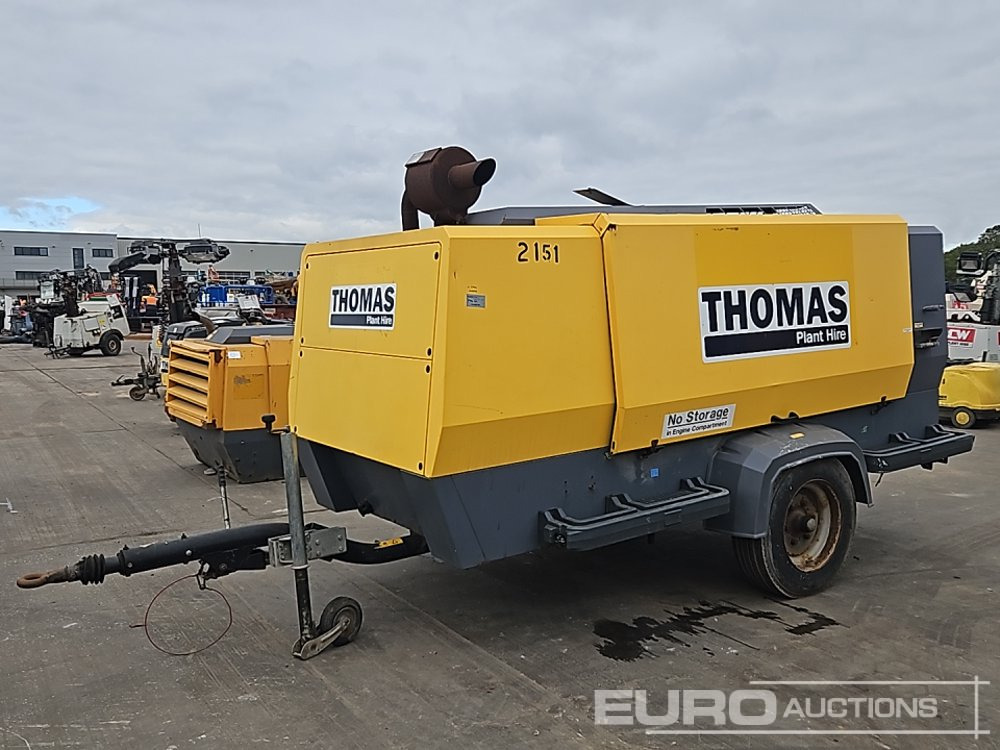 2017 Atlas Copco XAHS 237 500CFM - ضاغط هوائي: صورة 1 2017 Atlas Copco XAHS 237 500CFM - ضاغط هوائي: صورة 1