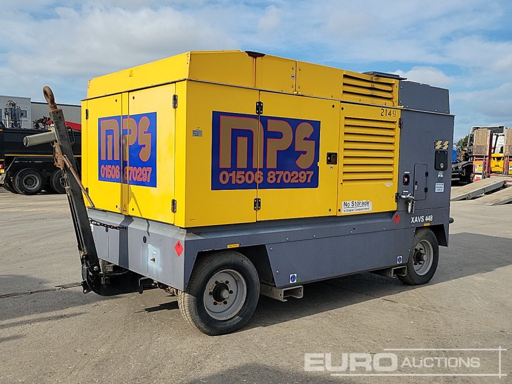 2017 Atlas Copco XAVS 448 890CFM - ضاغط هوائي: صورة 1 2017 Atlas Copco XAVS 448 890CFM - ضاغط هوائي: صورة 1
