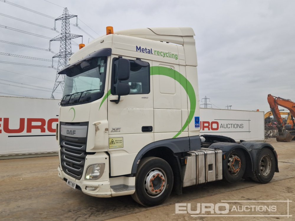 2017 DAF XF460 - رأس تريلا: صورة 1 2017 DAF XF460 - رأس تريلا: صورة 1