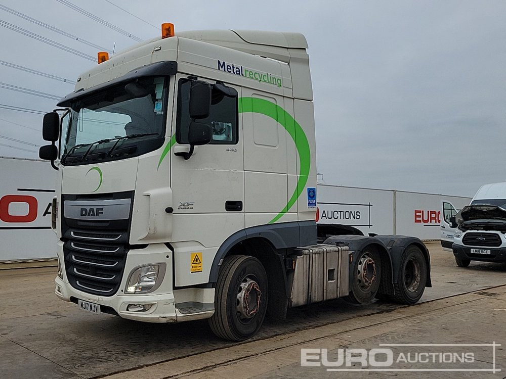 2017 DAF XF460 - رأس تريلا: صورة 1 2017 DAF XF460 - رأس تريلا: صورة 1