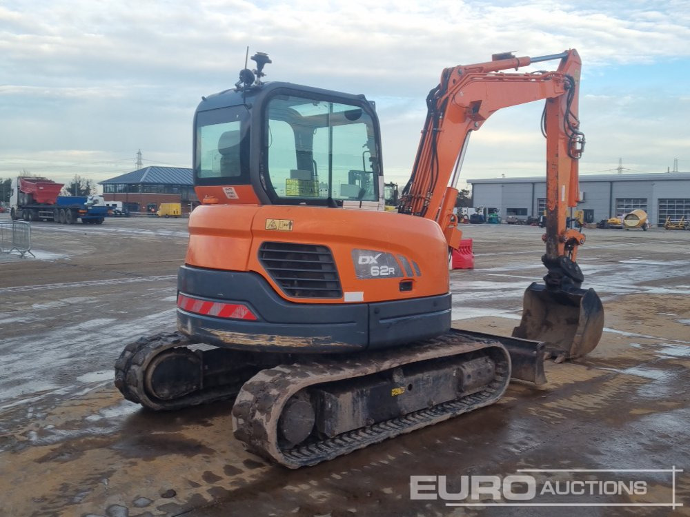 2017 Doosan DX62R-3 - حفار صغير: صورة 5 2017 Doosan DX62R-3 - حفار صغير: صورة 5