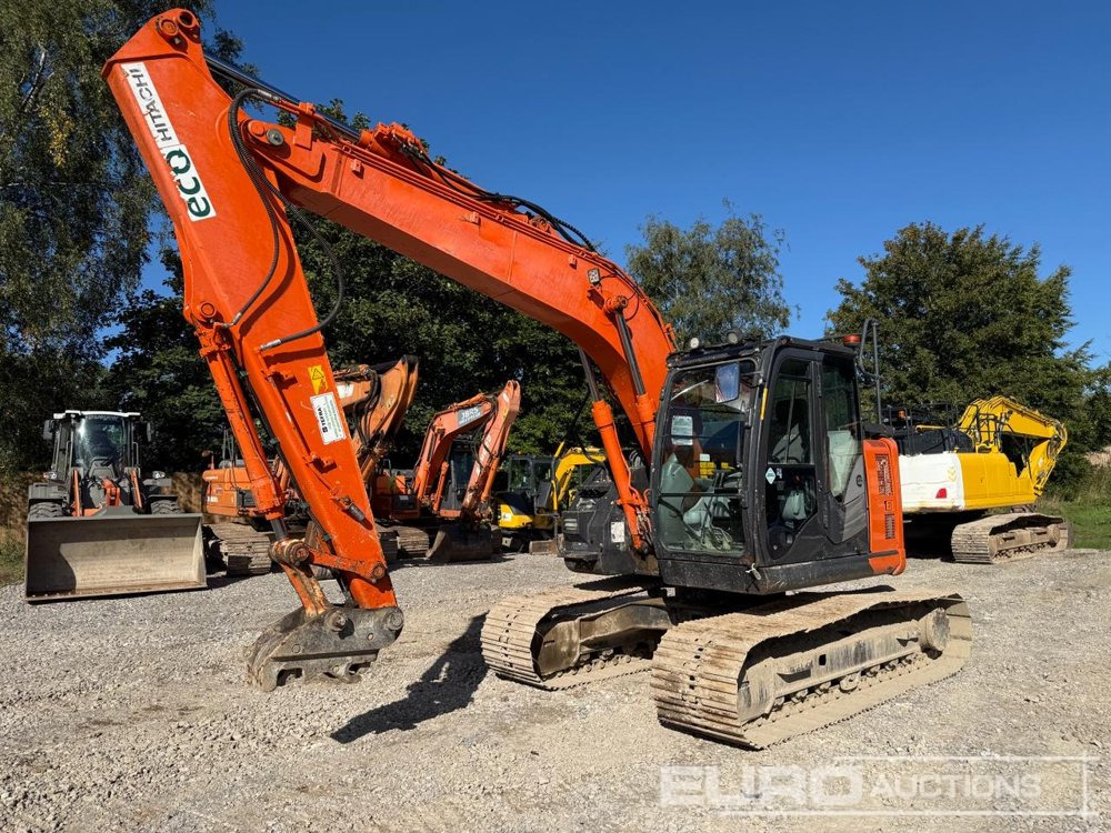2017 Hitachi ZX135US-6 - حفار زاحف: صورة 1 2017 Hitachi ZX135US-6 - حفار زاحف: صورة 1