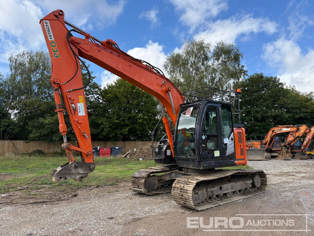2017 Hitachi ZX135US-6 - حفار زاحف: صورة 1 2017 Hitachi ZX135US-6 - حفار زاحف: صورة 1