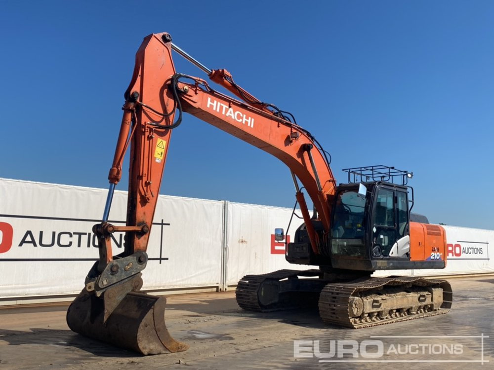 2017 Hitachi ZX210LC-6 - حفار زاحف: صورة 1 2017 Hitachi ZX210LC-6 - حفار زاحف: صورة 1