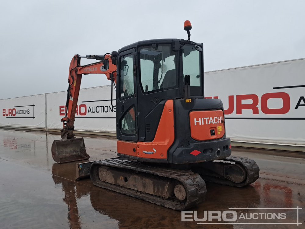 2017 Hitachi ZX55U-5A CLR - حفار صغير: صورة 3 2017 Hitachi ZX55U-5A CLR - حفار صغير: صورة 3