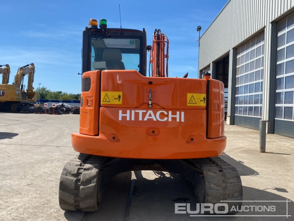2017 Hitachi ZX85USB-5A - حفار صغير: صورة 4 2017 Hitachi ZX85USB-5A - حفار صغير: صورة 4