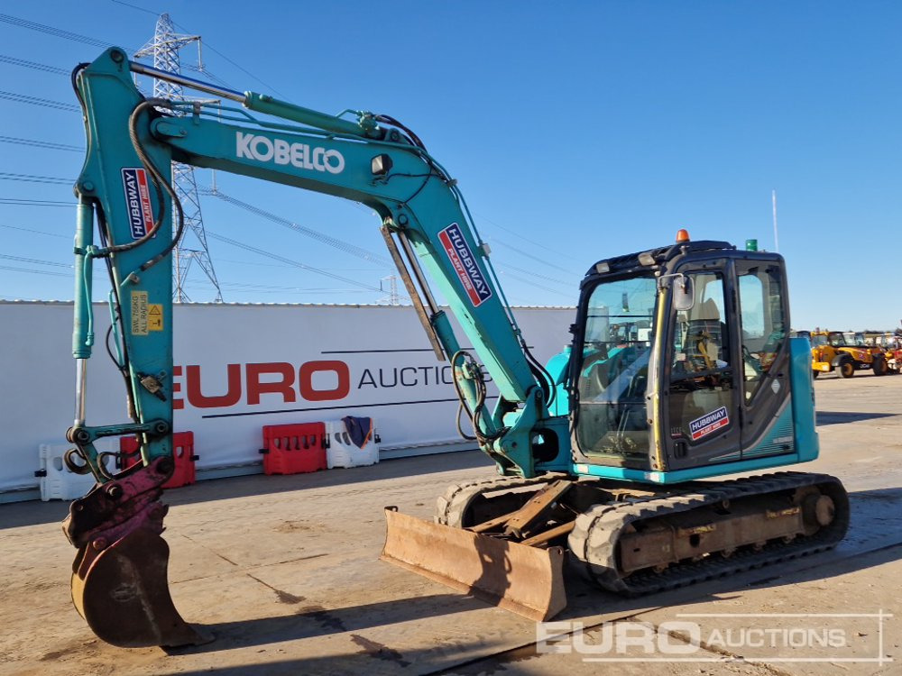2017 Kobelco SK85MSR-3E - حفار صغير: صورة 1 2017 Kobelco SK85MSR-3E - حفار صغير: صورة 1