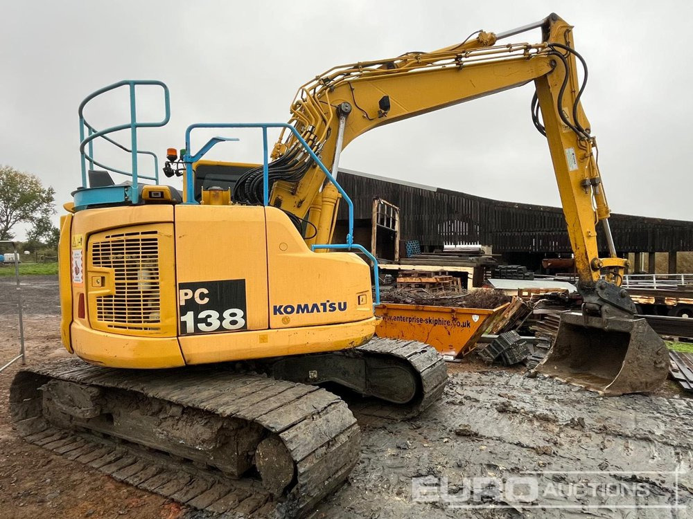 2017 Komatsu PC138 - حفار زاحف: صورة 2 2017 Komatsu PC138 - حفار زاحف: صورة 2