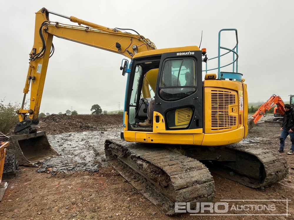 2017 Komatsu PC138 - حفار زاحف: صورة 1 2017 Komatsu PC138 - حفار زاحف: صورة 1